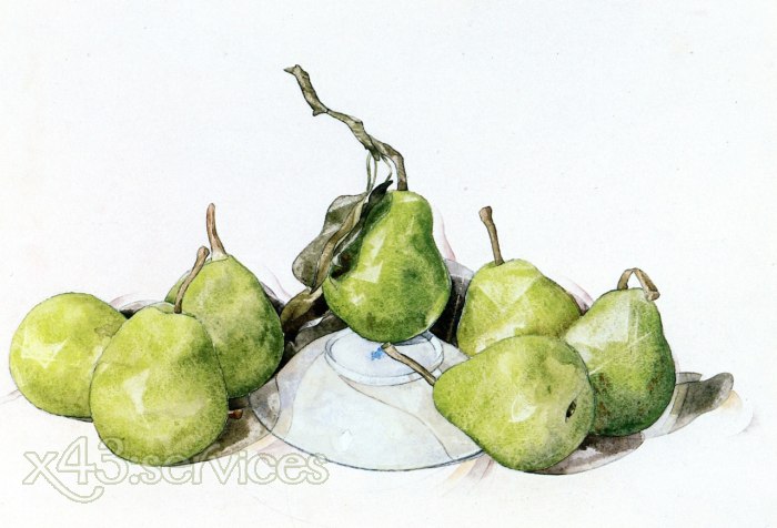 Charles Demuth - Gruene Birnen - Green Pears